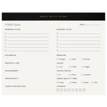 Self Care Daily Notepad – Productivity & Wellness Planner